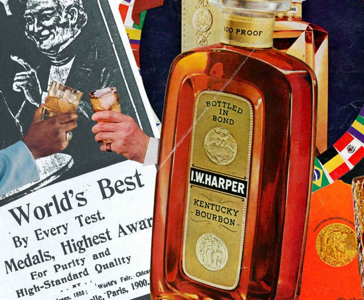 I.W. Bourbon Straight Whiskeys - I.W. Harper